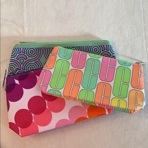 Set of 3 Clinique makeup bags NWT